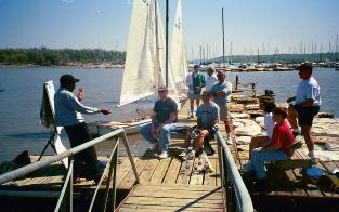 Instruction on the dock